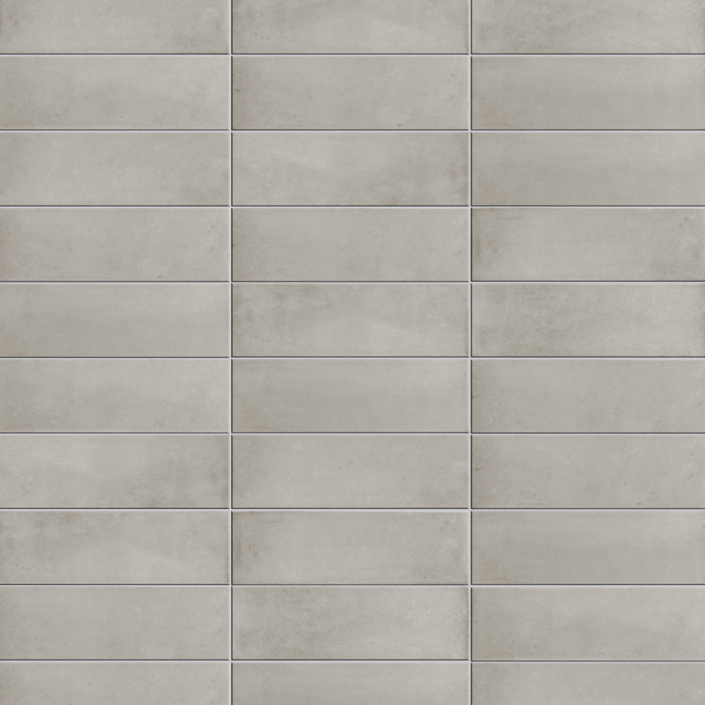 Coco Matte Amber Grey 2 in. x 5-7/8 in. Porcelain Floor and Wall Tile