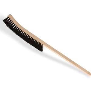 Carlisle, Flo-Pac, 9in, Narrow Radiator Brush, Horsehair/Polypropylene Bristles, Black