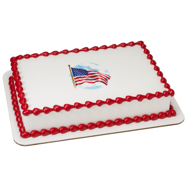 American Flag Edible Image®