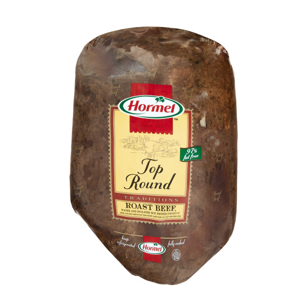 HORMEL(r) Top Round, Cap Off, Soy, Medium, 1 pc . C1CB - Front Center Inner Pack (Hi Res)