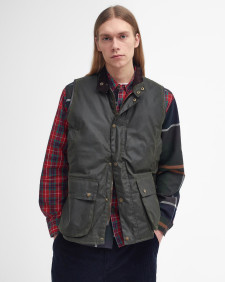 Barbour x Baracuta Weste Oversized Waxed 
