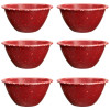 Confetti 24 ounce Soup Bowl, Brick, 6-piece set