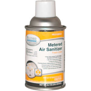 Hillyard, Quick and Clean® Metered Air Sanitizer, Fresh Linen,  8.2 oz Can