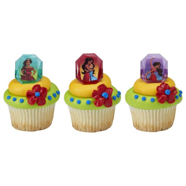 Elena of Avalor Noble Heart Cupcake Rings