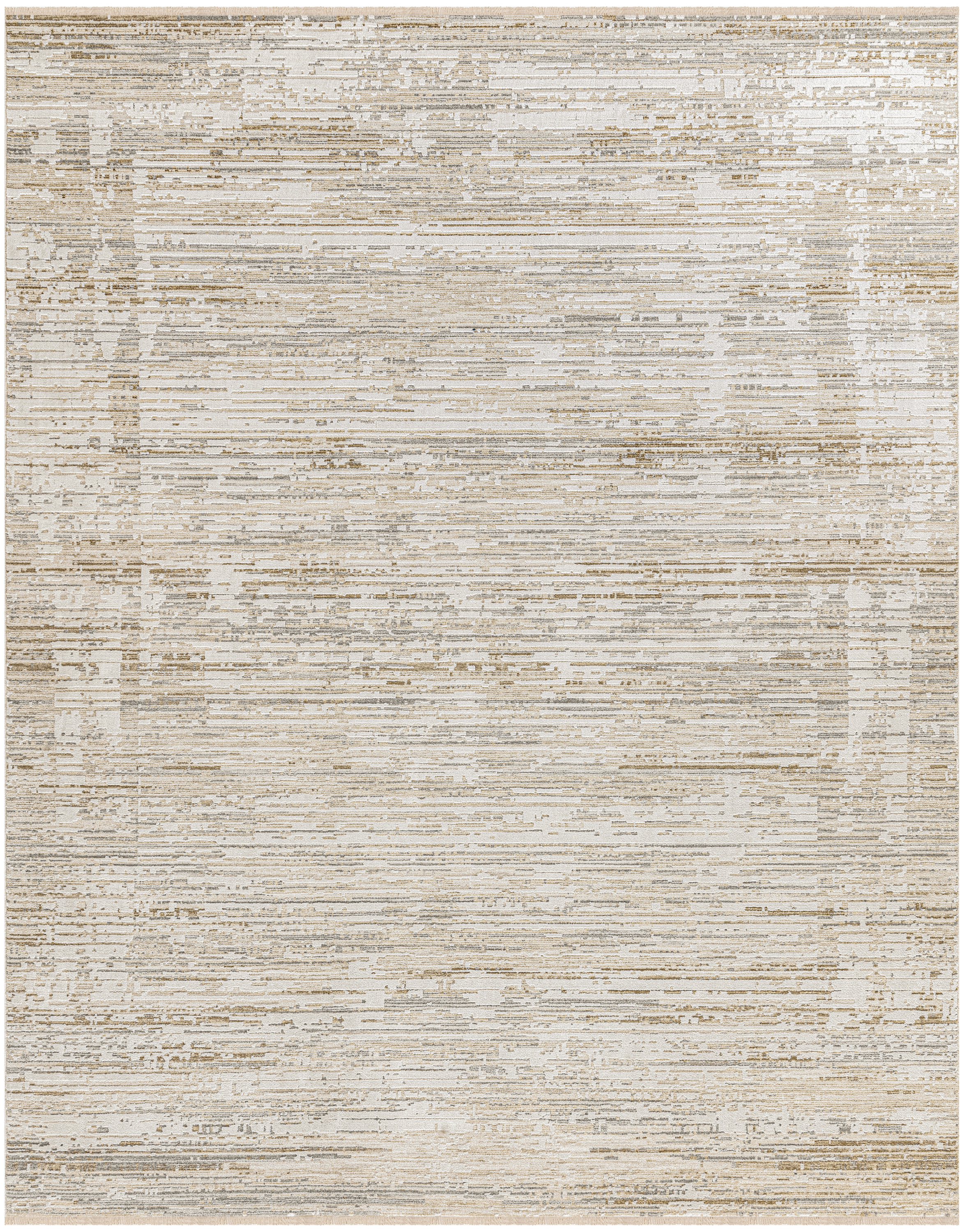 Calvin Klein CK078 Summit 7'10" x 10'2" Natural Ivory Modern Indoor Rug