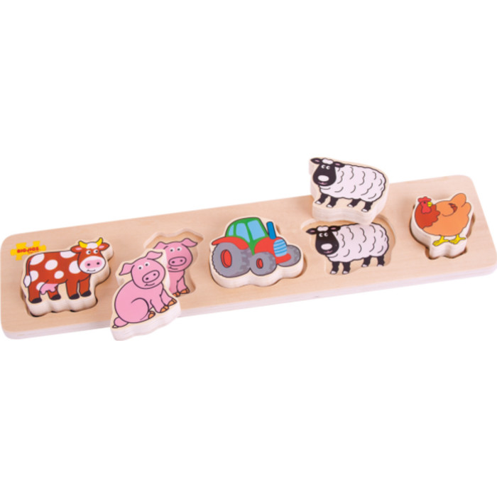 Chunky Lift & Match Farm Puzzle
