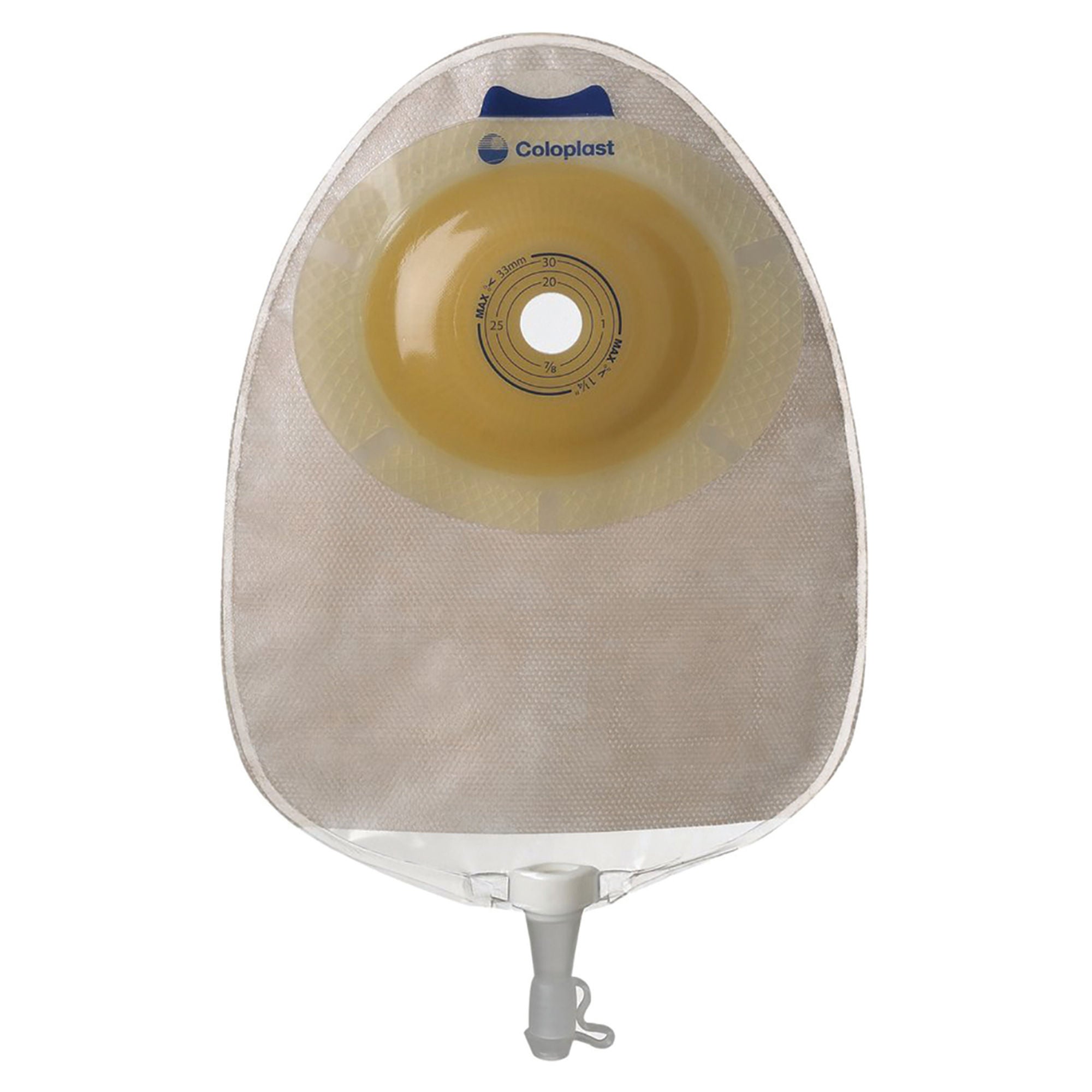 SenSura® Xpro Convex Light 1-Piece Transparent Urostomy Pouch, 15 – 33mm