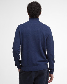 Hector Rollneck Jumper Navy Marl