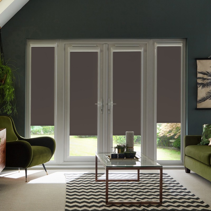 Acacia Blackout Bark Roller Blind