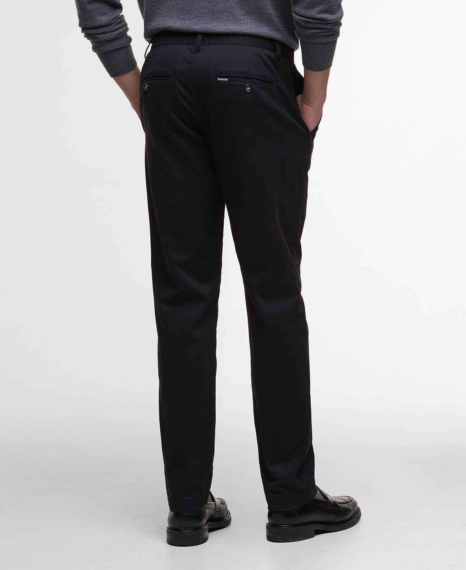 Sueded Sateen Slim Trousers image number 2