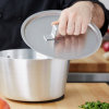 9 13/16-inch Wear-Ever® flat aluminum cover with dipped handle