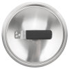 8 5/16-inch Wear-Ever® domed aluminum cover with satin finish and dipped handle