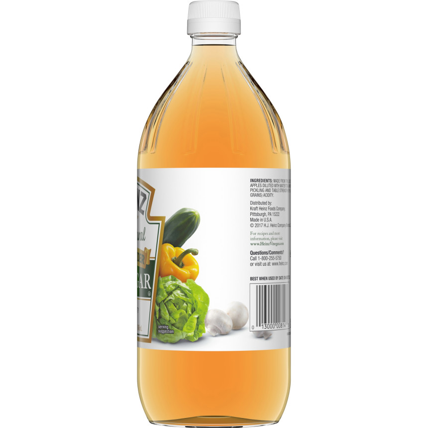  Heinz All Natural Apple Cider Vinegar 5% Acidity , 32 fl oz Bottle 