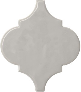 Playscapes Silverside 6″ Arabesque Wall Tile Glossy Playscapes Silverside 6″ Arabesque Wall Tile Glossy