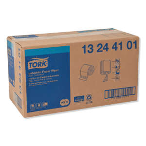 Tork, W1/W2, 4 ply, 11.00"x15.75", Paper, Industrial Wipers, Blue