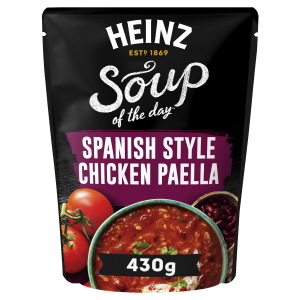  Heinz Soup of the Day® Spanish Style Chicken Paella Soup Pouch 430g 