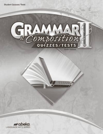 Abeka Grammar and Composition II Student Test and Quiz Book