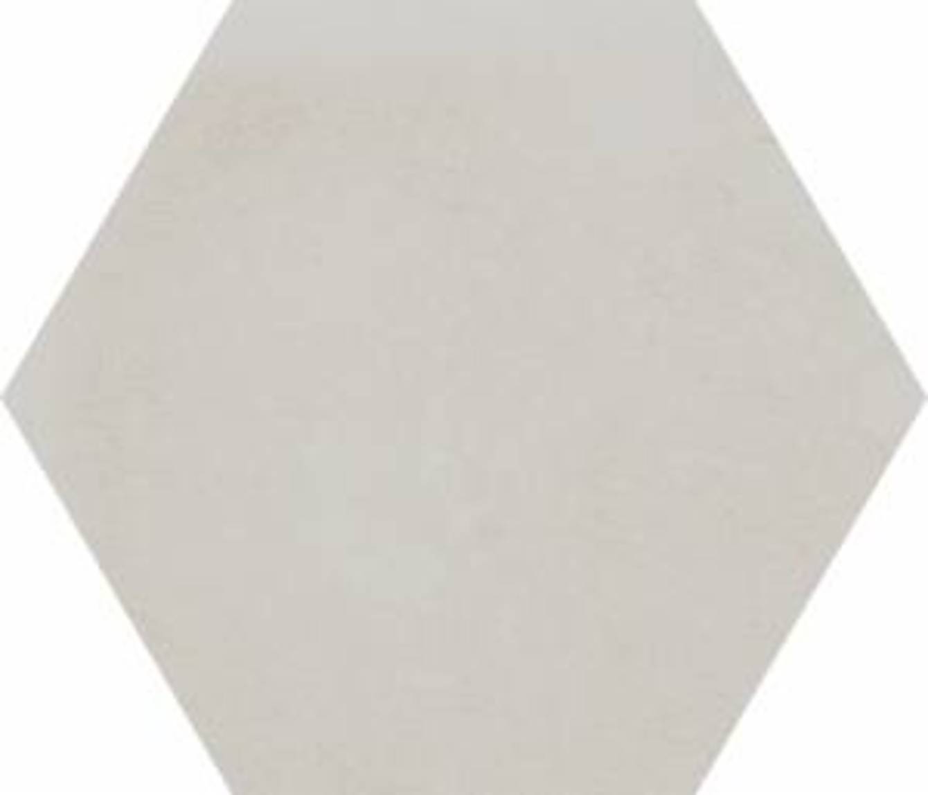 Attitude Light White 9x10 Hexagon Field Tile Matte Virginia Tile Company