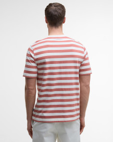 Charlton Relaxed Striped T-Shirt Earth Pink