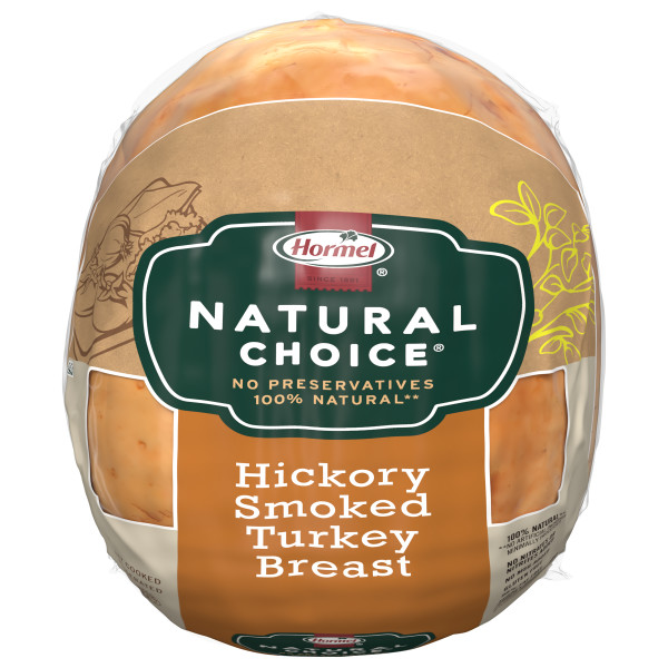 NATURAL CHOICE(r) Hickory Smoked Turkey, 2pc . C1C1 - Front Center In Package (Hi Res)