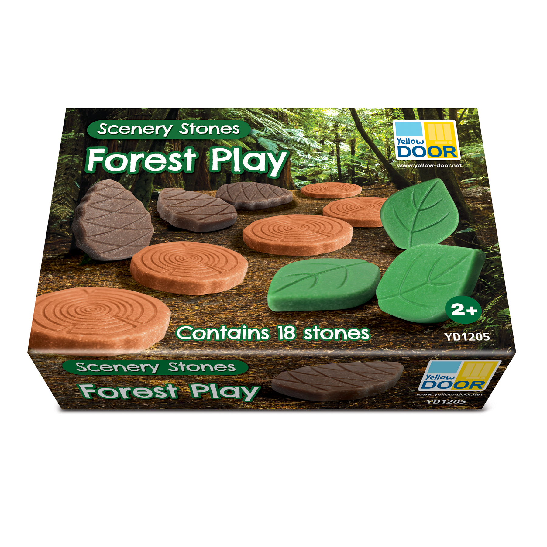 Yellow Door Scenery Stones – Forest Play, Set of 18 image number null