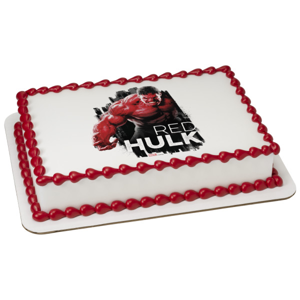 Marvel Studios' Captain America: Brave New World Red Hulk PhotoCake® Edible Image®