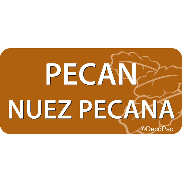 Pecan/Nuez Pecana Promotional Label