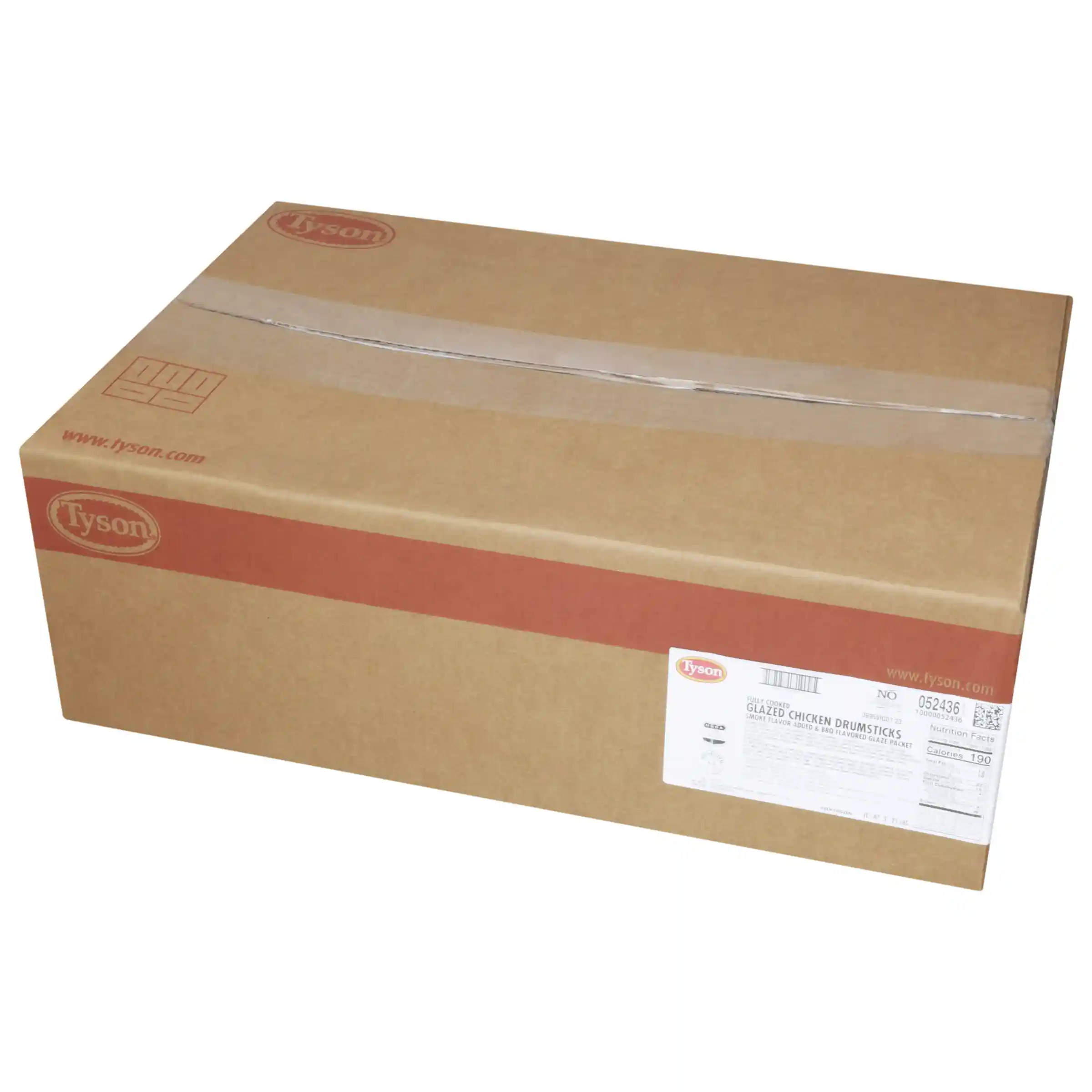 Tyson® Fully Cooked Unbreaded Chicken Drumsticks With BBQ Sauce Packets_image_5