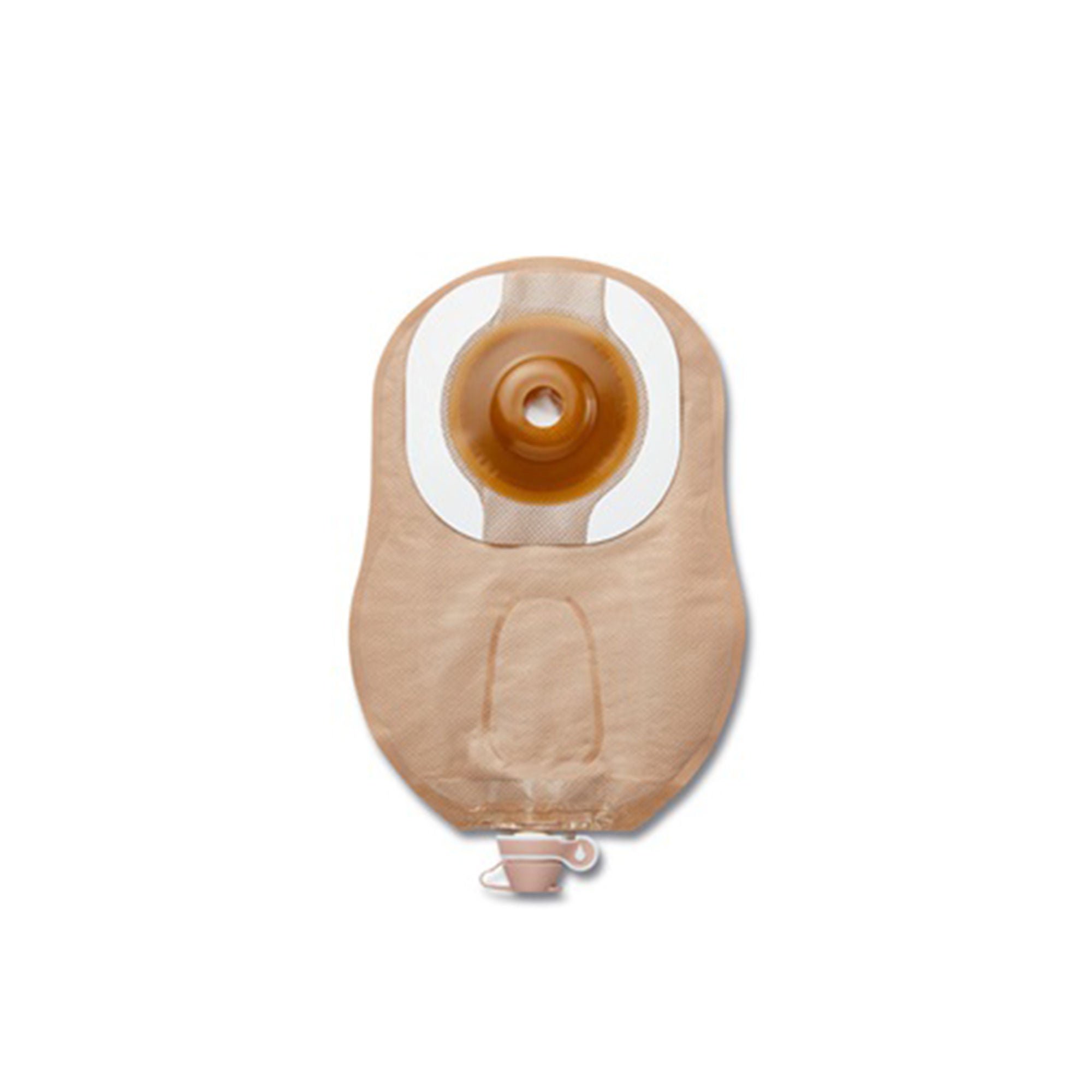 Premier™ 8439111 One-Piece Beige Urostomy Pouch, Pre-cut to Fit 51 mm Stomas