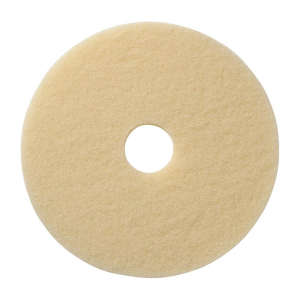 Hillyard, Trident®, Burnish, Beige, 16", Round Floor Pad