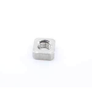 Square Nut M8 13X13X6.5 Din 557 S Steel