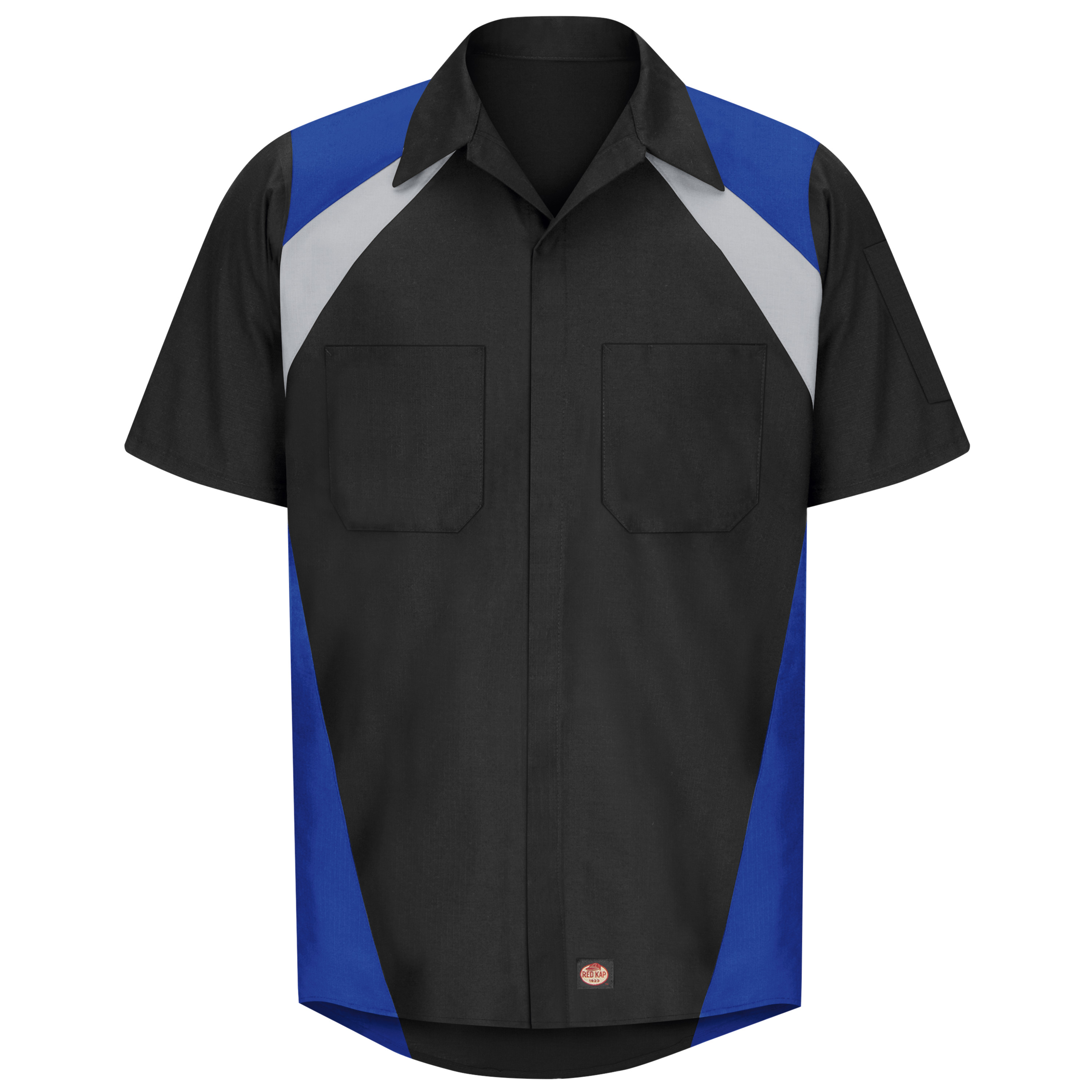 Camisa de tienda tricolor de manga corta Red Kap para hombre - Imagen 12 de 16