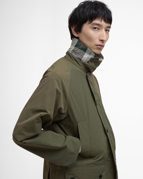 Classic Bedale Lightweight Showerproof Jacket Fern