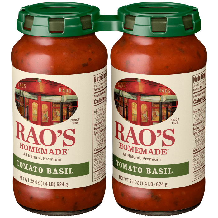 Tomato Basil Sauce, 22 oz - Right angle Image