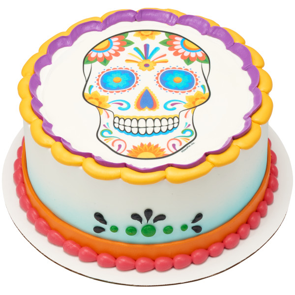Sugar Skull Assortment Edible Image®