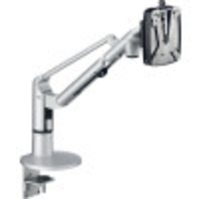 LiftTEC® Arms lift monitors off the desk surface to enhance ergonomic comfort and create more useable space.