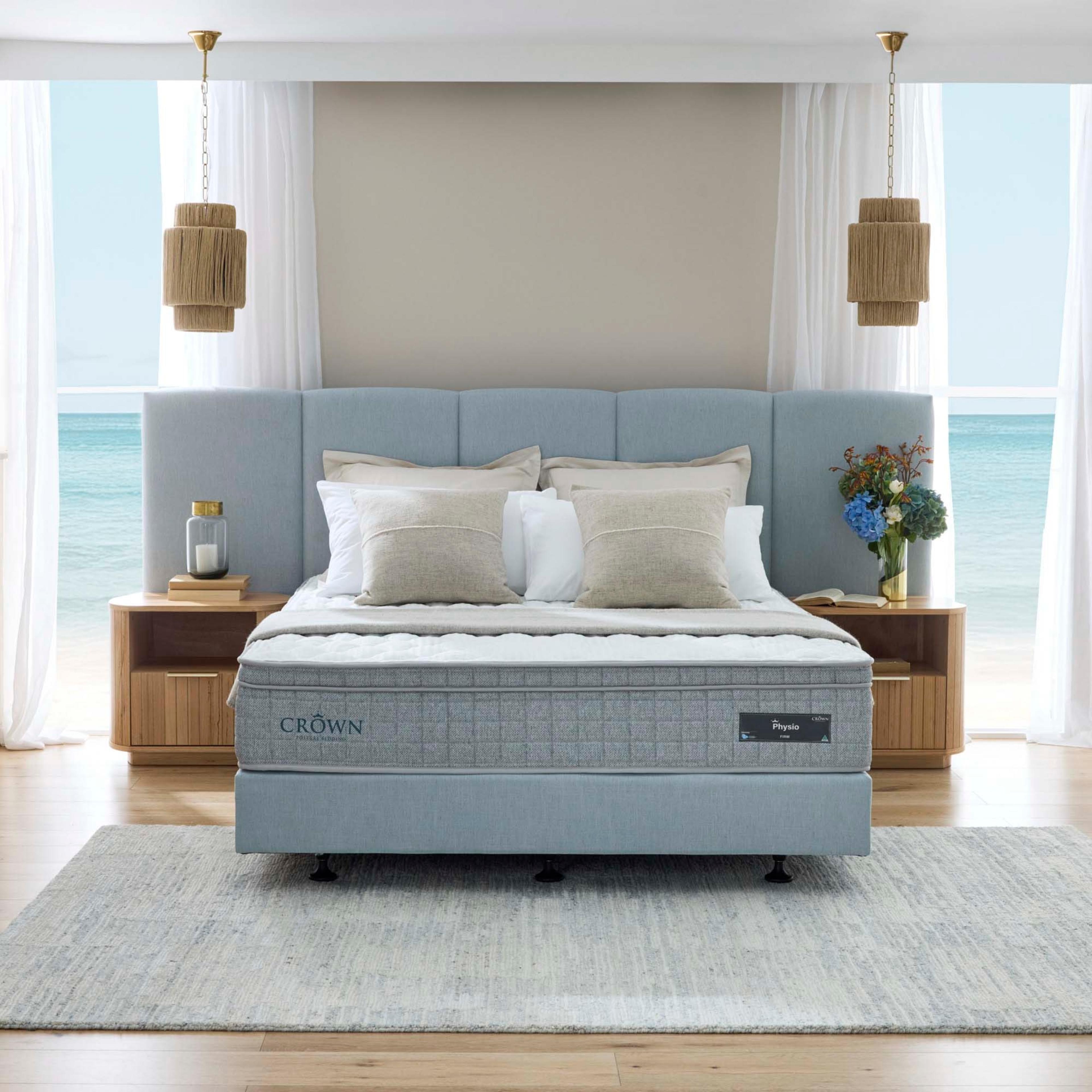 Lifestyle image of the  Crown Posture Bedding Physio Mattress, Firm from Forty Winks