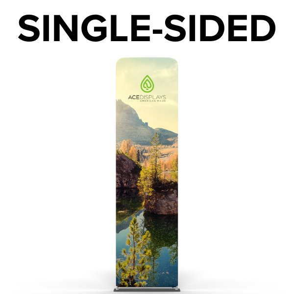 24in W x 90in H Single-Sided Graphic