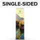 24in W x 90in H Single-Sided Graphic