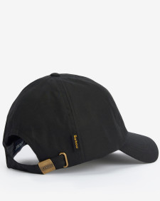 Waxed Sports Cap Classic Black
