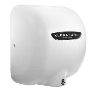 EDCXLBWECO, Excel Dryer Inc, XL-BW-ECO XLERATOReco Hand Dryer, 110/120V, White Nylon Cover