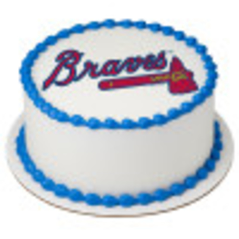 Order MLB® Atlanta Braves™ Edible Image® by PhotoCake® Cake from D & W