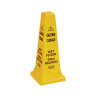 Rubbermaid Commercial, "Caution", Wet Floor Cone, Yellow, 36"