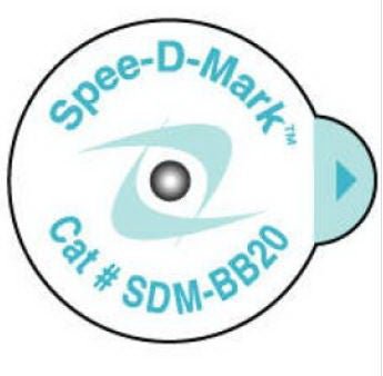 Radiology Skin Marker Spee-D-Mark™ Circle Nipple