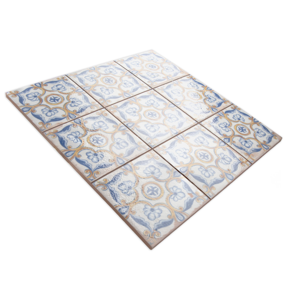 Kings Campania Atrani 13 in. x 13 in. Ceramic Floor and Wall Tile