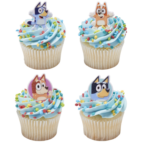 Bluey So Much Fun Cupcake Rings