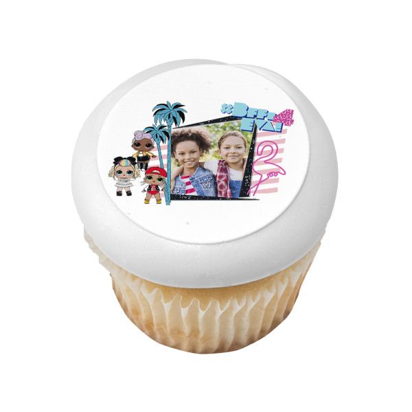 L.O.L. SURPRISE!™ #BFF's 4 Eva! PhotoCake® Edible Image® Frame