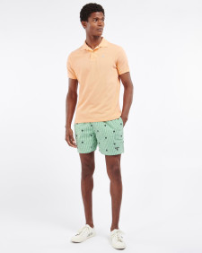 Sports Short-Sleeved Polo Shirt Coral Sands