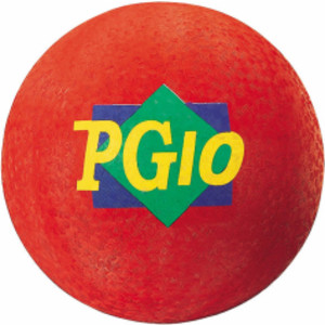Playground Ball, 10" Diameter, Red