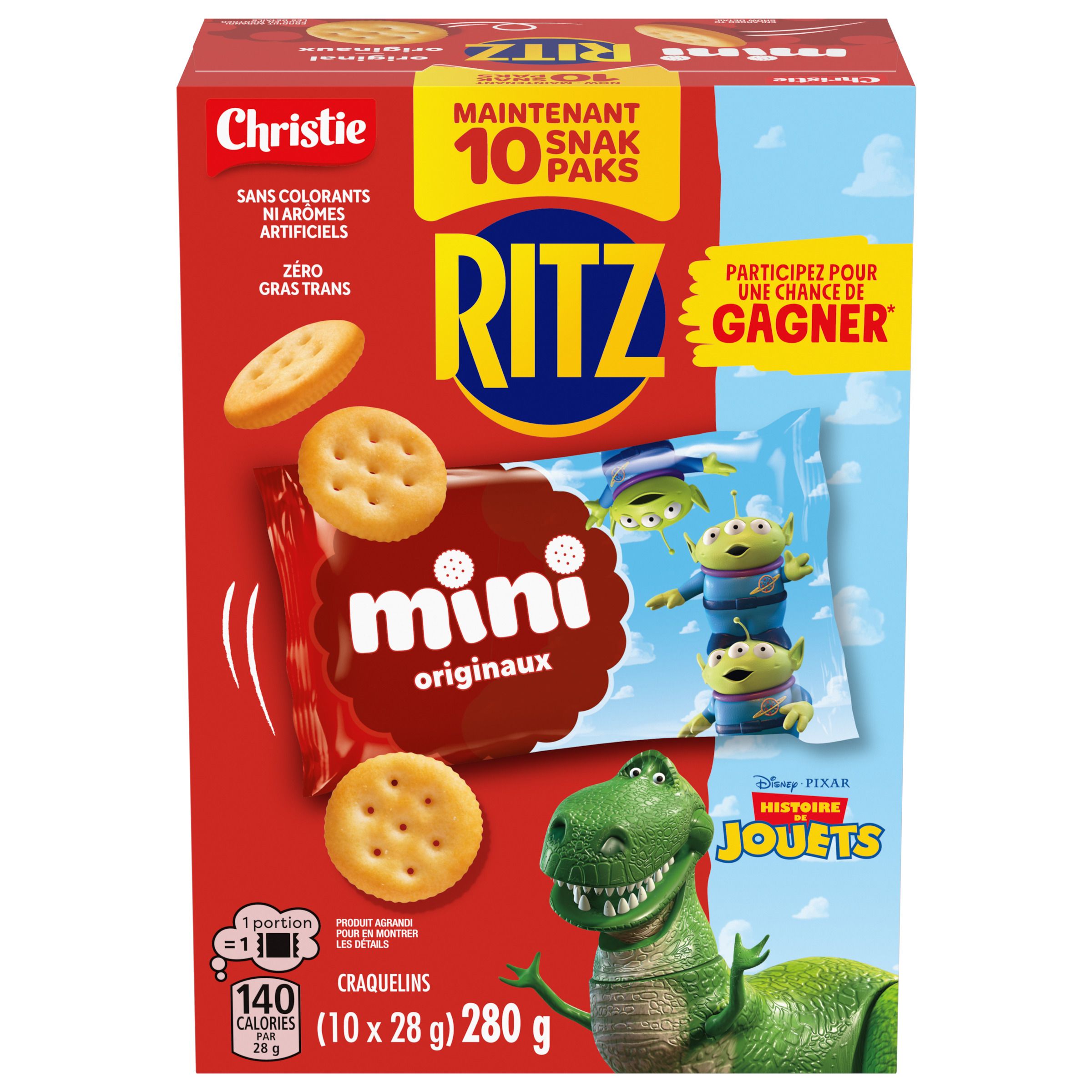 Mini RITZ Snak Pak 280g-1